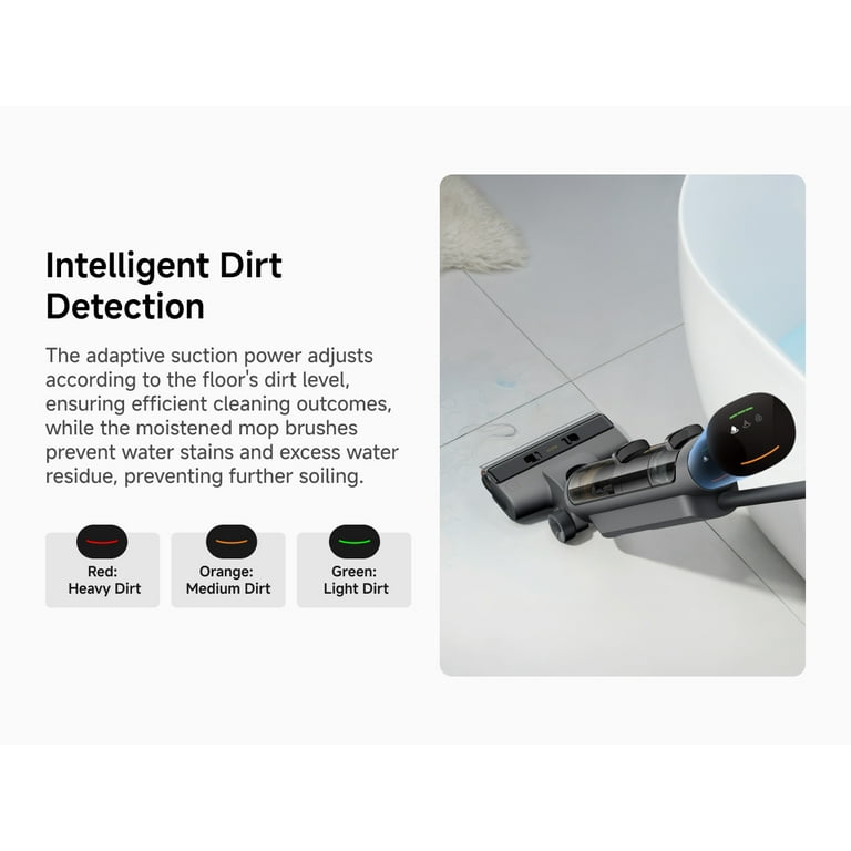 MOVA K20 Turbo Wet Dry Vacuum Cleaner with Hot Air Drying and Self