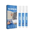 thumbnail image 1 of 3pcs White Tile Grout Pen Diy Tile Grout Restoration For Living Room Kitchen, 1 of 5