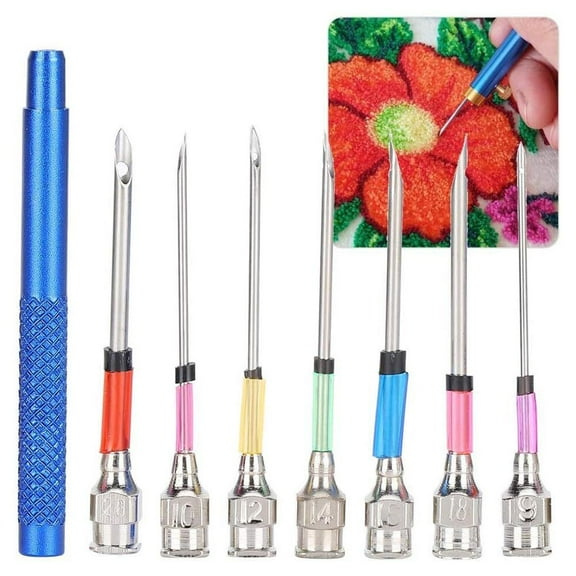 BETTERLIFE NEW Easy Stitch Embroidery Stitching Punch Needles Needle Set, Set I0Z0