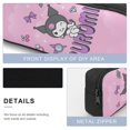 thumbnail image 6 of Kuromi And My Melody 3 Pcs Backpack Set With Lunch Bag And Pencil Case Casual Bookbag Lunch Box Pencil Box, 6 of 8
