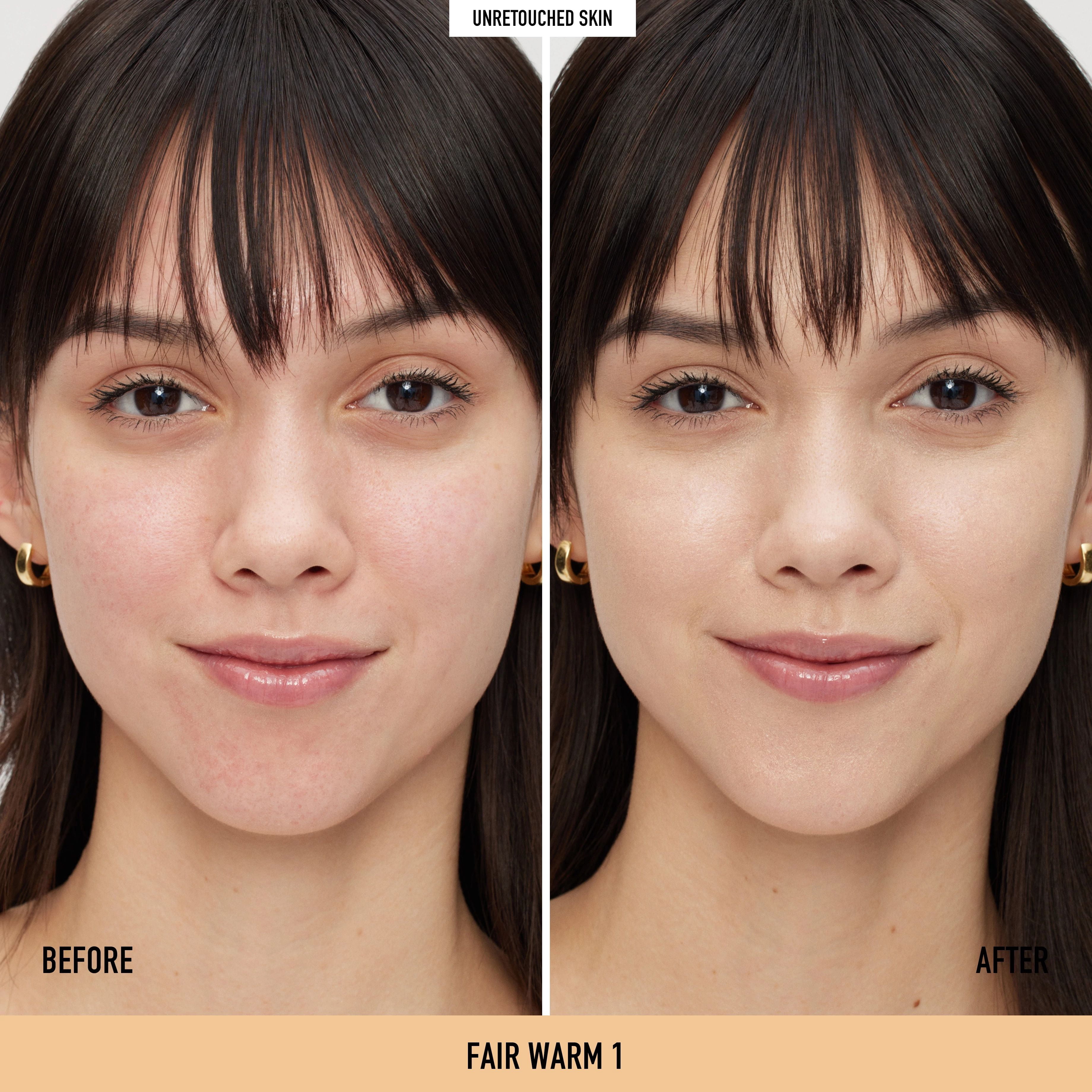 Original Pure Serum Liquid Skincare Foundation Mineral SPF 20 - 1 Fair Warm