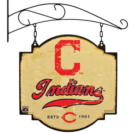 Cleveland Indians 16" x 16" Tavern Sign - Cream