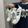 thumbnail image 1 of Espadrilles pour Hommes et Femmes à Plateforme, Chaussures de Sport, Design Simple, Planche à Roulettes, Décontractées, Course en Plein Air, Espadrilles à Lacets, Chaussures Tendance, Couple 44, 1 of 1