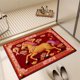thumbnail image 3 of Alfombra de Piso de Baño Alfombra Absorbente 60x40cm / 23.6x15.7In Multicolor de Rebaño para Navidad Alfombra de Baño, 3 of 6