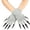 Costume-N, variant on Monster Claw Gloves Royal , Stretchy Creepy Gloves with Long Nails for Halloween Cosplay Costume