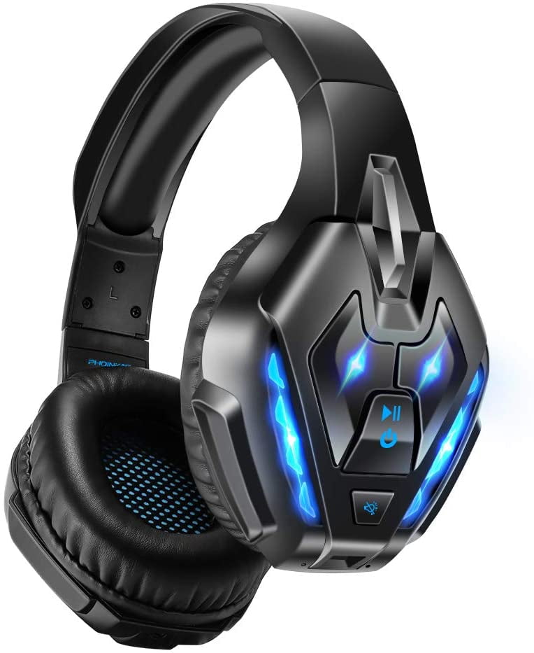 PHOINIKAS Gaming Headset 7.1 Surround Sound Bluetooth Wireless Noise Cancelling Mic Long Battery Life in Iraq at IQD 147534 Rating 5