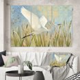 thumbnail image 1 of Designart - Snowy Egret in Flight vII - Farmhouse Canvas Artwork, 1 of 1