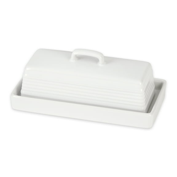 Stoneware Butter Dish with Cover