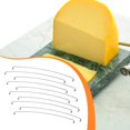 thumbnail image 1 of 10 piezas de alambre de repuesto para cortador de queso, de acero inoxidable, para cortar línea de corte, reemplazable, para herramientas de cocina, 1 of 8