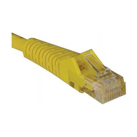 UPC: 0037332155092 | TRIPP LITE N001-025-YW 25 ft. Cat 5E Yellow 350MHz Snagless Molded Cable