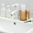 thumbnail image 4 of Kitchen Sink Sponge Pad Wood Pulp Faucet Sponge Cover Long Strong Water Absorbing Sponge Pad Sink Dishwashing Table Water Sponge Wipe, 4 of 8