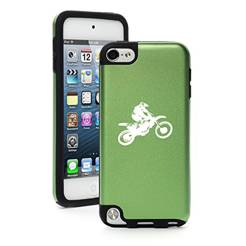 For Apple iPod Touch 4th 5th 6th Hard Case Cover 1305 Dirt MX Bike Motocross 