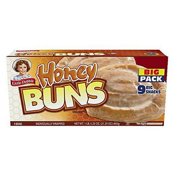 Little Debbie 9 Big Snacks Honey Buns , 20.98 OZ