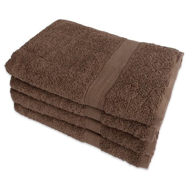 Brown Hand Towels Set of 4