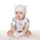 thumbnail image 2 of Worallymy invierno bebé infantil lindo gorro de punto niña bebé niño sombrero de punto cálido con guantes Worallymy JD735813243, 2 of 7