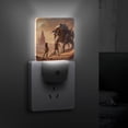thumbnail image 4 of John Carter Luz nocturna LED con sensor de anochecer a amanecer para dormitorio, baño, pasillo, escaleras - Lámpara LED nocturna de enchufe, 0.5W - 1 pieza, 4 of 6