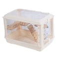 thumbnail image 1 of Hamster cage acrylic landscape villa with elevated foot pads, 1 of 7