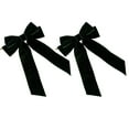 thumbnail image 2 of Christmas Tree Decorations Large Velvet Bow Decorations Holiday Party Accessories, 2 of 6