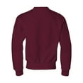 thumbnail image 3 of Jerzees Crew Neck Sweatshirt (562B) Maroon, L, 3 of 5