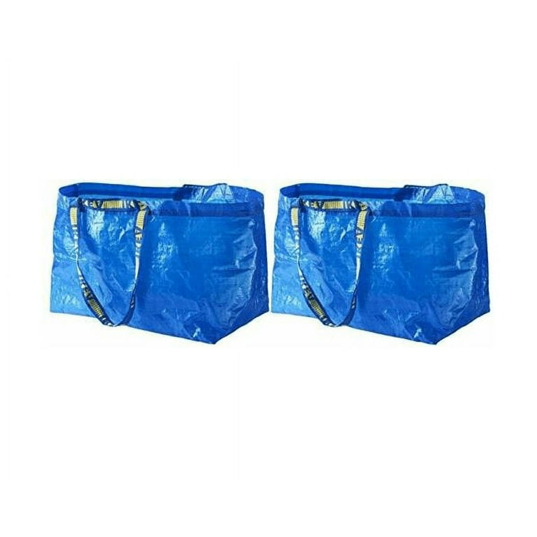 KUSTFYR Shopping bag, large, orange, 21 ¾x13 ¾x14 ½/19 gallon - IKEA