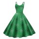 thumbnail image 3 of WILLBEST Vestido Largo Informal Elegante Con Estampado Floral Para El Día De San Patricio Para Fiestas Y Celebraciones 13, 3 of 3