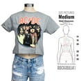 thumbnail image 3 of AC/DC Ladies Crop Top: Highway To Hell Circle (X-Large), 3 of 3