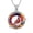 Cardinal-Rainbow, variant on Crystal Cremation Jewelry Hummingbird /Cardinal Circle of Life Urn Necklaces for Ashes for Women Men Keepsake Memorial Ashes Pendant Necklace