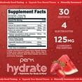 thumbnail image 2 of Perk Hydrate Electrolyte Drink Mix Powder (Strawberry Watermelon) 30 Servings - Coconut Water, CDP-Choline, L-Theanine, Keto Friendly, Vegan, 2 of 2