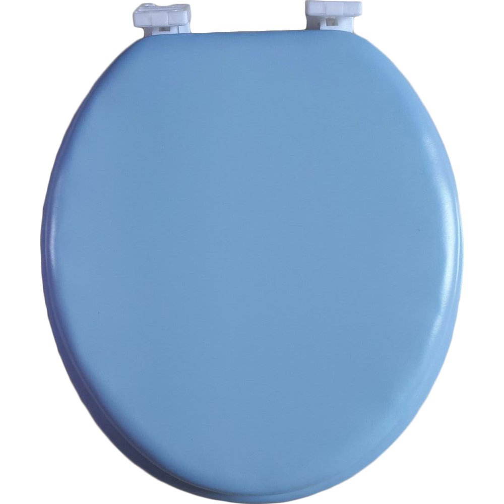 Dream Bath Soft Cushioned Round Front Toilet Seat with nonslip seat