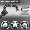 thumbnail image 4 of Scooter Lock Honszex de alta seguridad con llave, cadena para bicicleta de 92 cm, 4 of 5