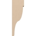 thumbnail image 3 of 2"W x 4"D x 12"H Thin Garner Rough Cedar Woodgrain TimberThane Corbel, Primed Tan, 3 of 6