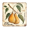 thumbnail image 4 of Pears Wooden Cork Coasters Gift Set of 4 by Nature Wonders | Nature Wildlife Decor - 8198631C-S4, 4 of 6