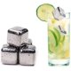 thumbnail image 2 of Piedras de whisky de acero inoxidable, cubitos de hielo reutilizables para enfriar whisky, vino, bebidas, juegos de regalo para familiares y amigos (juego de 8) oso de fresa Hogar, 2 of 5