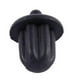 thumbnail image 5 of 10x Black Rubber 6.35mm Audio Jack PC DVD Microphone Socket Dust Cover, 5 of 5