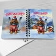 thumbnail image 4 of Hello Welcome Winter The Ski Bloodhound Snowy Day Spiral Bound Journal Dog Lover 5x7in Spiral Notebook - 13013, 4 of 5