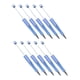 thumbnail image 2 of 10 bolígrafos creativos de perla para manualidades, accesorios de escritura para la escuela y la oficina. azul, 2 of 9