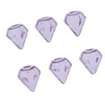 thumbnail image 1 of Esquirla 6 Pcs Clear Glass Bottle Charm Pendant DIY Craft Jewelry Making, 1 of 8