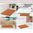 thumbnail image 2 of Home Weavers Luxury Collection 100% Cotton Reversible Bathroom Rug Set Machine Washable Bathroom Rug-17"x24", Bathroom Rug- 24"x40", Terracotta Color 2 Piece Bath Rug set, 2 of 7