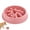 Pink, variant on Slow Feeder Dog Bowls for Small and Medium Breeds, Non Slip Anti Gulping Cat Puzzle Feeding Bowl for Food, Multi Color
