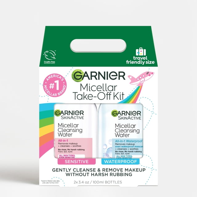Kit de extracción de agua micelar Garnier All-In-1, tamaño de viaje