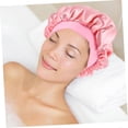thumbnail image 5 of Gorro de satén para dormir para mujer, gorro protector para el cabello con ajuste elástico para dormir y cabello largo., 5 of 5