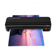 Vive Comb Laminator Machine for A4/A5/A6, Thermal Laminating Machine for Home Office School Use with 20 Pouches, Paper Trimmer and Corner Rounder (Black)