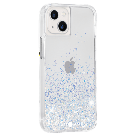 Case-Mate - Twinkle Ombre Hardshell Case w/ Antimicrobial for iPhone 13 - Stardust