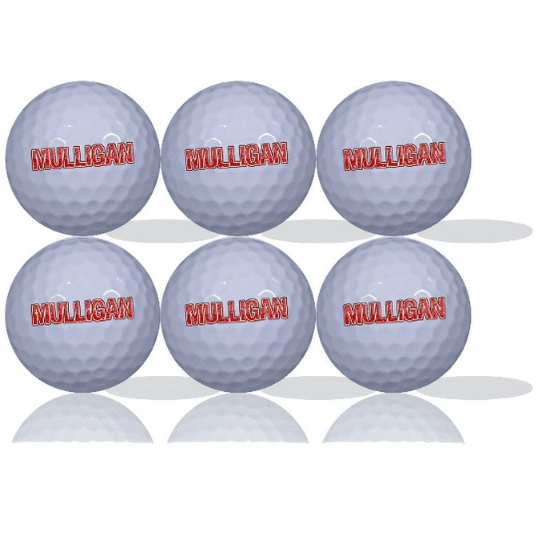Mulligan Golf Balls- Golf Humor, Golf Gift, Birthday Gift, Funny