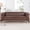 Dark Brown, variant on Traditional Square Arm Design | Modern - Decorated Sofa for Any Wall Placement | Experience Refined Style