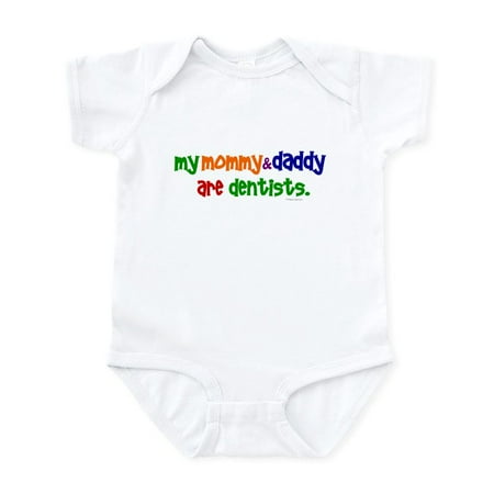 

CafePress - My Mommy & Daddy Are Dentists (PR) Infant Bodysuit - Baby Light Bodysuit Size Newborn - 24 Months
