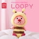 thumbnail image 1 of -producto creativo famoso Y Animal Buddy Head Cover Doll, Castor, lindo muñeco de peluche femenino, se puede coleccionar, 1 of 1