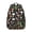 Mushroom and Butterfly, variant on Mushroom and Character Beige Pattern Backpack for School, Cute School Bag with Adjustable Shoulder Straps and Padded Back, 15.3"x11"x7.1"