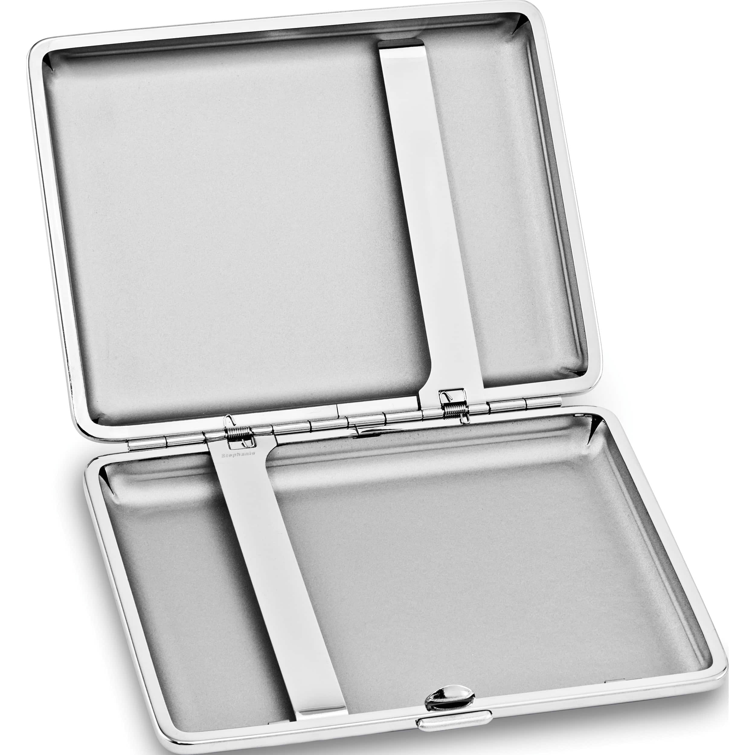 Fashion Faux Croco Covered (Holds 20-100mm) Cigarette/Card Case (3.75 X 3.75) Made In China gm5000