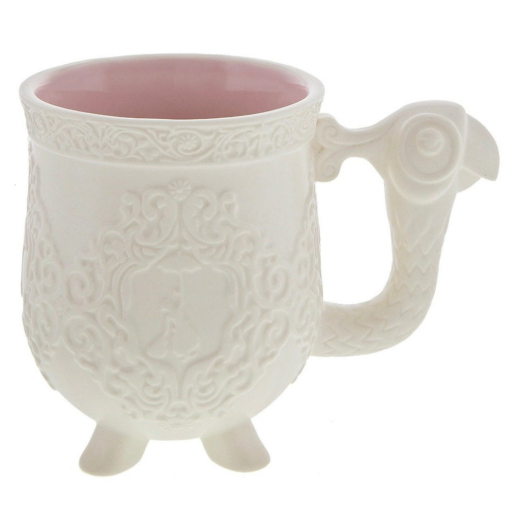 Disney Parks Mary Poppins Umbrella Parrot Head Ceramic Coffee Mug New